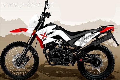 รถวิบาก เอ็นดูโร่ พันธุ์อึด ลี่ฟาน X-CROSS 200ซีซี สตาร์ทมือ ดิสก์เบรกหน้า-หลัง คุ้มค่า คุ้มราคา พร้อมลุยไปกับคุณทุกสภาพผิวถนน