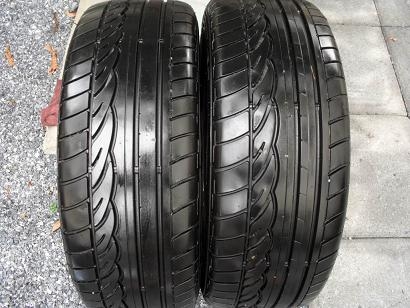 ขายยาง DUNLOP SP SPORT01 ปี0313(1คู่) 205-55-16 ราคา 2,600