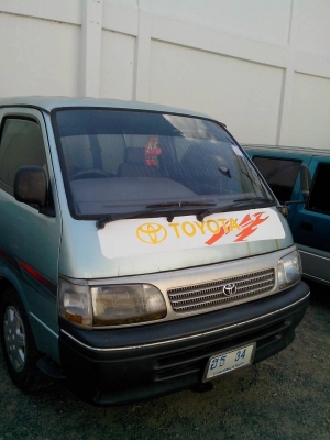 ขายด่วน รถตู้ปี1992 เครื่อง 1jz แก๊ส lpg ขาย105,000บาท ราคาคุยกันได้อีกคับ