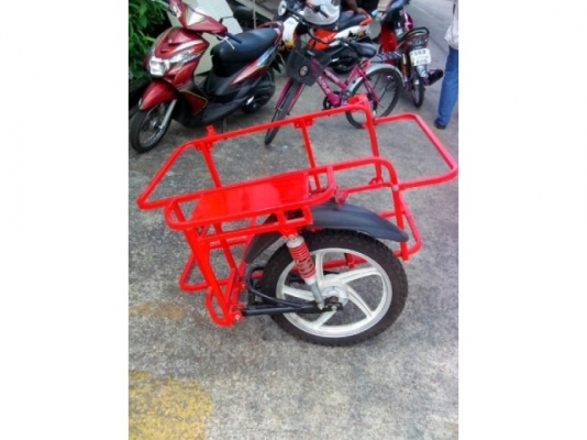 พ่วงข้างมอเตอร์ไซค์สำเร็จรูปใหม่ ผลิตจากโรงงานที่ได้มาตรฐาน ISO ผลิตจากเหล็กคุณภาพดี พ่นสีอย่างดี