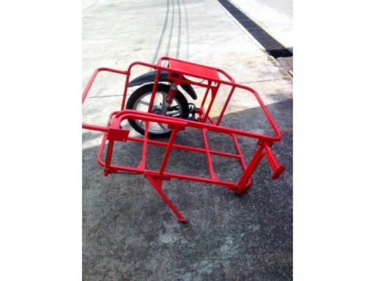 พ่วงข้างมอเตอร์ไซค์สำเร็จรูปใหม่ ผลิตจากโรงงานที่ได้มาตรฐาน ISO ผลิตจากเหล็กคุณภาพดี พ่นสีอย่างดี