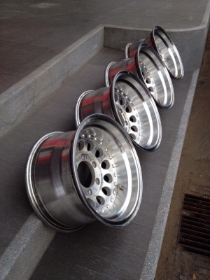 ขายล้อหยดน้ำ CAN ASS ขอบ 15x8.5 ออฟ-33 6/139.7 ออฟลึก 4 นิ้ว หล่อเดิมๆ