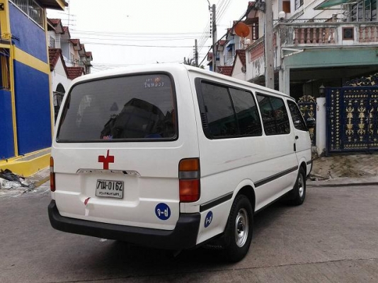 ขายรถตู้ Toyota หัวจรวด รถวิ่งดี เบาะครบ พร้อมใช้งานครับ