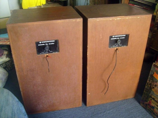 ลำโพงโบราณ kenwood