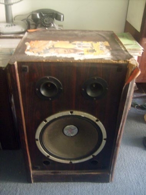 ลำโพงโบราณ kenwood