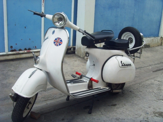 ขายด่วน เวสป้า64 เครืื่่อง px  เครื่องฟิตมาใหม่ สีสวยๆ ราคา38500