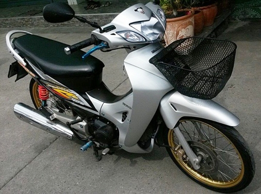 Wave 125S กุญแจใหญ่ สตาร์ทมือ