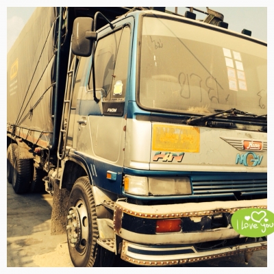 ขาย hino FM 3 เอ็ม ติดแก๊ส พ่วงแม่ลูก 2 เพลาดั้มพ์ สภาพสมบูรณ์