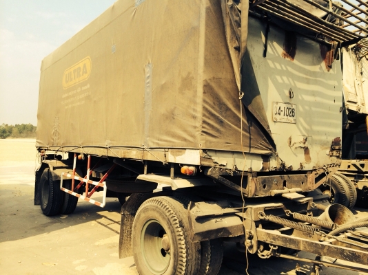 ขาย hino FM 3 เอ็ม ติดแก๊ส พ่วงแม่ลูก 2 เพลาดั้มพ์ สภาพสมบูรณ์