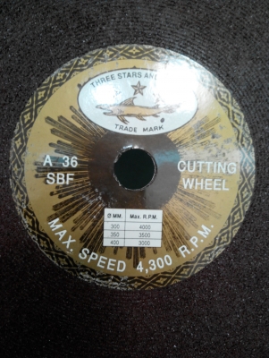 แผ่นไฟเบอร์ตัดเหล็ก 16"