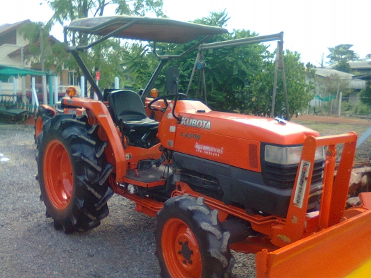 ขายครับ....คูโบต้า L4508 ใบมีดดันหน้า + ผานพรวณ6*22ตราช้าง