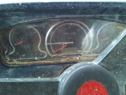 รถไถแชมป์พร้อมใช้  อุปกรณ์ตัวดันหน้าฐานเจ็ด  โรตารี่