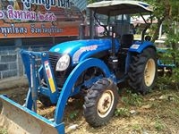 รถไถแชมป์พร้อมใช้  อุปกรณ์ตัวดันหน้าฐานเจ็ด  โรตารี่