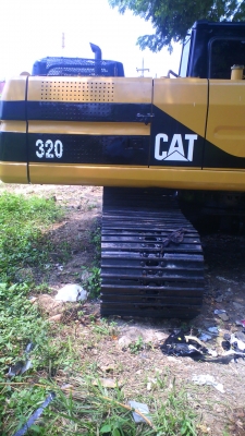 รถแบ๊คโฮ แค๊ต 320 วี 1 มีลายแย๊กซ์ รถเก็บสวยใหม่ทั้งคัน มีทะเบียนครบ