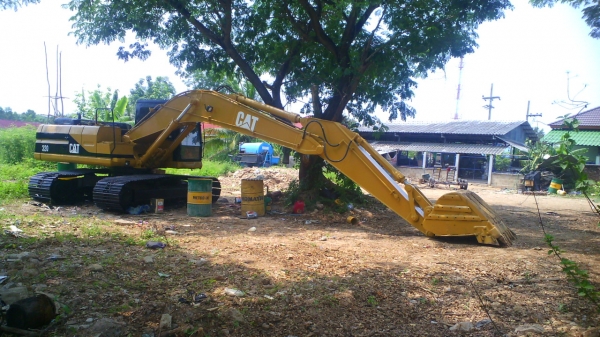 รถแบ๊คโฮ แค๊ต 320 วี 1 มีลายแย๊กซ์ รถเก็บสวยใหม่ทั้งคัน มีทะเบียนครบ