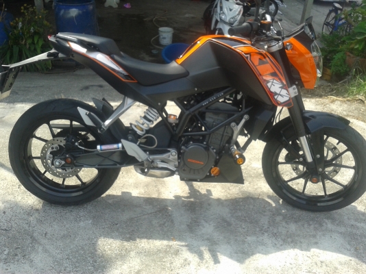 ขายKTM200สภาพใหม่พร้อมโอน