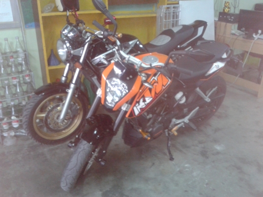 ขายKTM200สภาพใหม่พร้อมโอน