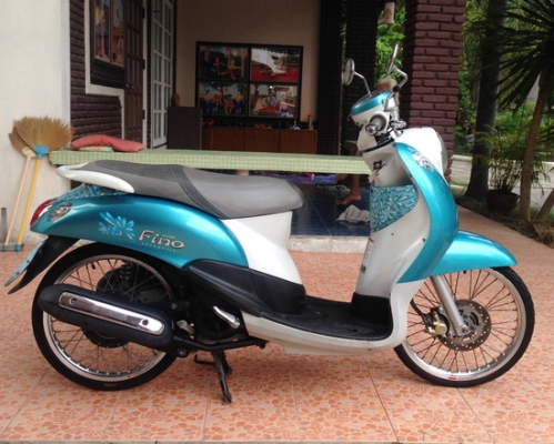 ***ขาย Yamaha fino จดปี52 เอกสารชุดโอนครบเครื่องเดิมสภาพสวยพร้อมใช้***