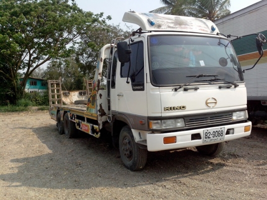 ขายรถเทเลอร์ 10 ล้อฮีโน่ FD เครื่องHO7C เทอร์โบ 210 แรงม้า 2 เพา เทเลอร์หางปลา