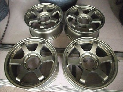 ล้อ TE37ขอบ17กว้าง7.5 ET20 6รู ล้อสวยๆ