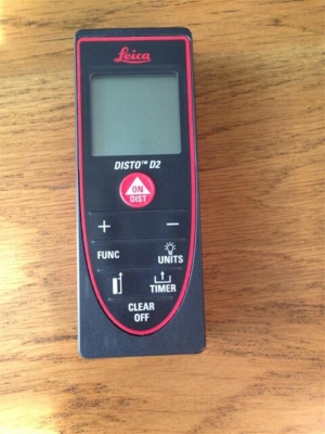 เลเซอร์วัดระยะ Leica Disto D2 สำหรับช่างมือาชีพครับ