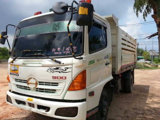 รถฮีโน่ 6 ล้อดั้ม  175 แรงม้า. ปี 52   ( รถวิ่ง 82,xxx กม. )   สนใจติดต่อ 081 - 6079515