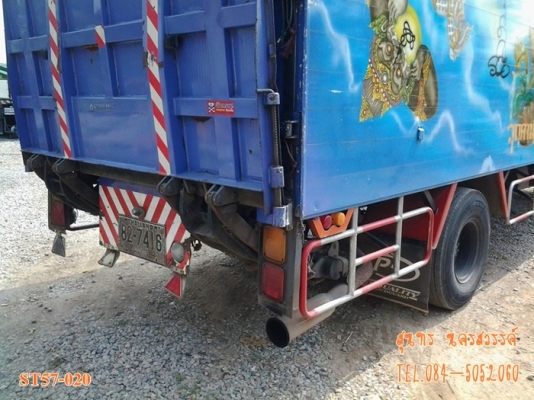 ขายด่วน รถบรรทุก 6 ล้อ ISUZU NRR 195 แรง ตู้แห้ง 6.2M พร้อมลิฟท์ท้าย รถสวย พร้อมใช้งาน ราคาสุดคุ้ม