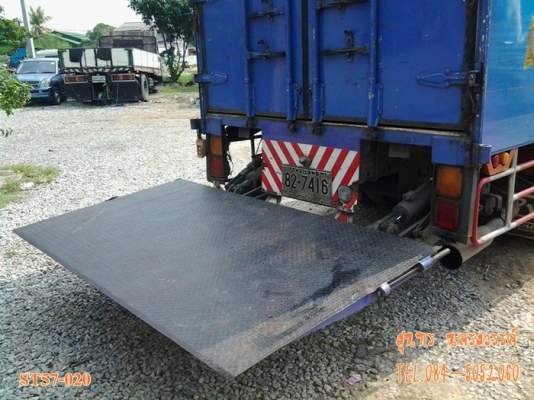 ขายด่วน รถบรรทุก 6 ล้อ ISUZU NRR 195 แรง ตู้แห้ง 6.2M พร้อมลิฟท์ท้าย รถสวย พร้อมใช้งาน ราคาสุดคุ้ม