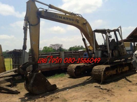 **430,000 บ.ต่อรอง**ขาย แบคโฮ komatsu pc100-5 เครื่องแคนเตอร์ 4d31 ปั้มเดิม เอวดีทำงานดี ช่วงล่าง70\% โซ่ บูท ใบแทรก ดี บอดี้สวยบูมอาร์มไม่มีปะ หัวเก๋งต้องเปลี่ยน(ตกเทเลอร์ลงโคลน) ขายตามสภาพ ราคาถูกๆ เอกสารสัญญาซื้อขาย ราคาต่อรองได้เด้อ พี่น้องครับ
