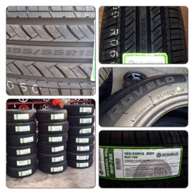 ขายยางใหม่ Rovelo ปี14 ถูกที่สุด!!!!