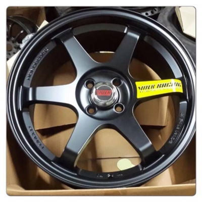 ขายแม็กซ์ใหม่ TE37SL ขอบ17 กว้าง7.5 4รู100 +ยางใหม่ ของแถมเพียบ เพียง 22,500 บาท