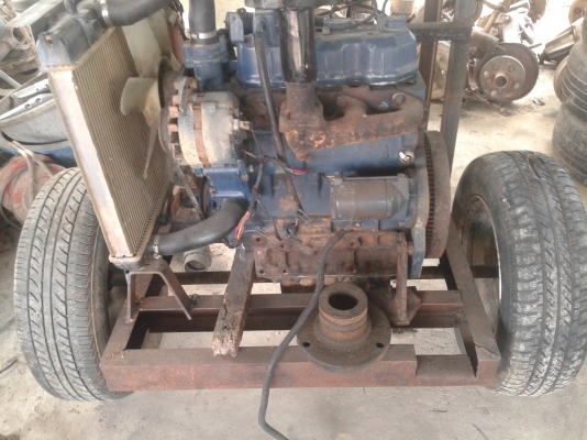 ขายเครื่องคูโบต้า3สูบ22แรงพร้อมเทเลอร์ลาก