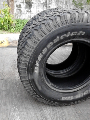 31X10.50R15 BF Goodrich AlLL Terrain T/A  MADE IN USA. มี 2เส้น ติดต่อ .TEL.081-427-3941