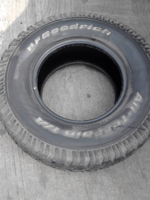 31X10.50R15 BF Goodrich AlLL Terrain T/A  MADE IN USA. มี 2เส้น ติดต่อ .TEL.081-427-3941