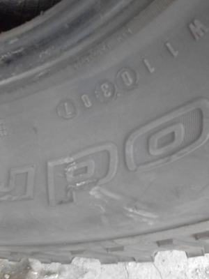 31X10.50R15 BF Goodrich AlLL Terrain T/A  MADE IN USA. มี 2เส้น ติดต่อ .TEL.081-427-3941