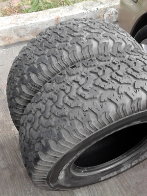 31X10.50R15 BF Goodrich AlLL Terrain T/A  MADE IN USA. มี 2เส้น ติดต่อ .TEL.081-427-3941