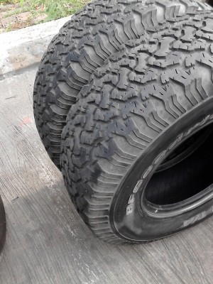 31X10.50R15 BF Goodrich AlLL Terrain T/A  MADE IN USA. มี 2เส้น ติดต่อ .TEL.081-427-3941