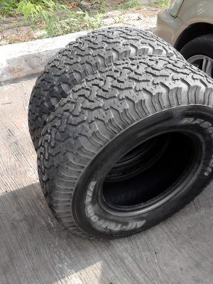 31X10.50R15 BF Goodrich AlLL Terrain T/A  MADE IN USA. มี 2เส้น ติดต่อ .TEL.081-427-3941