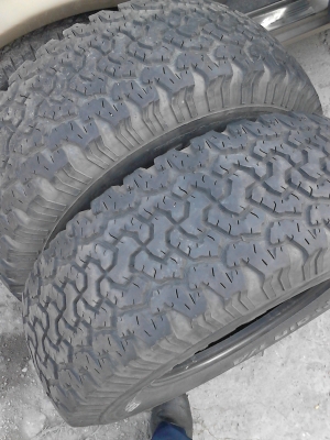 31X10.50R15 BF Goodrich AlLL Terrain T/A  MADE IN USA. มี 2เส้น ติดต่อ .TEL.081-427-3941