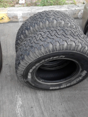 31X10.50R15 BF Goodrich AlLL Terrain T/A  MADE IN USA. มี 2เส้น ติดต่อ .TEL.081-427-3941