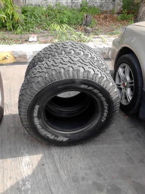 31X10.50R15 BF Goodrich AlLL Terrain T/A  MADE IN USA. มี 2เส้น ติดต่อ .TEL.081-427-3941