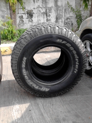 31X10.50R15 BF Goodrich AlLL Terrain T/A  MADE IN USA. มี 2เส้น ติดต่อ .TEL.081-427-3941