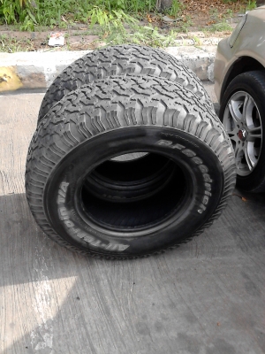31X10.50R15 BF Goodrich AlLL Terrain T/A  MADE IN USA. มี 2เส้น ติดต่อ .TEL.081-427-3941
