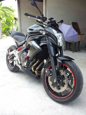ขาย Kawasaki ER6N ปี 2013 สีดำ