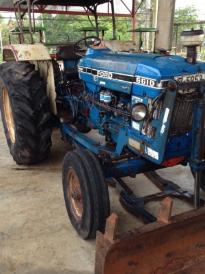 Ford 6600 T6 พร้อมผาน6และใบดัน