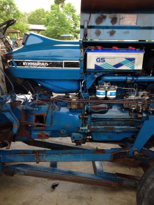 Ford 6600 T6 พร้อมผาน6และใบดัน