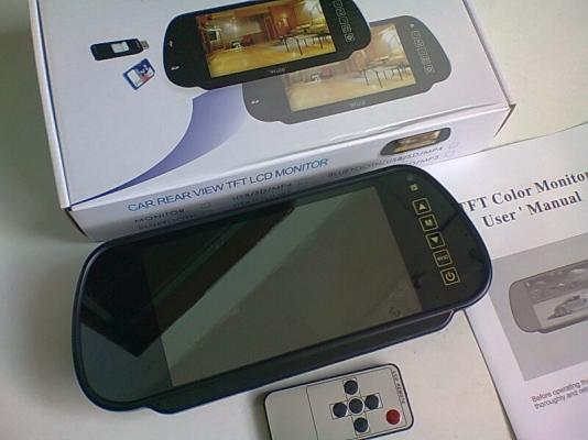 จอ LCD 7 นิ้ว ติดรถยนต์