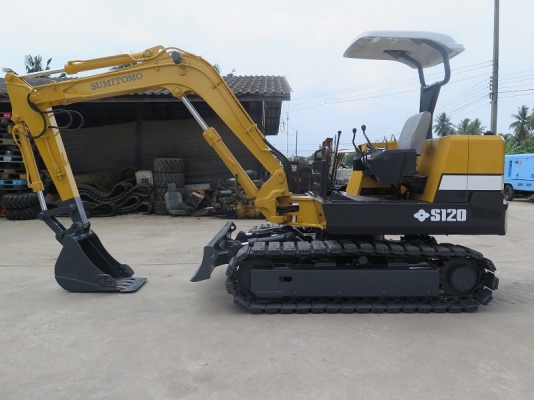 รถขุด แบคโฮล SUMITOMO - S120F2 นำเข้า มือสองจากญี่ปุ่น