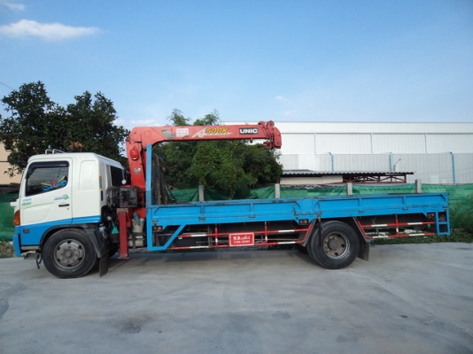 บริการขนส่งโดยรถบรรทุก 6 ล้อติดเครน มี ปจ. 2