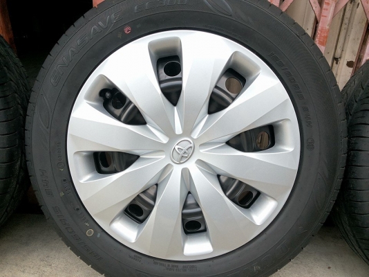 ล้อกะทะพร้อมยาง วีออส ยาริส ขอบ 15 ถอดป้ายแดง ล้อกะทะพร้อมยาง วีออส ยาริส ขอบ 15 ถอดป้ายแดง